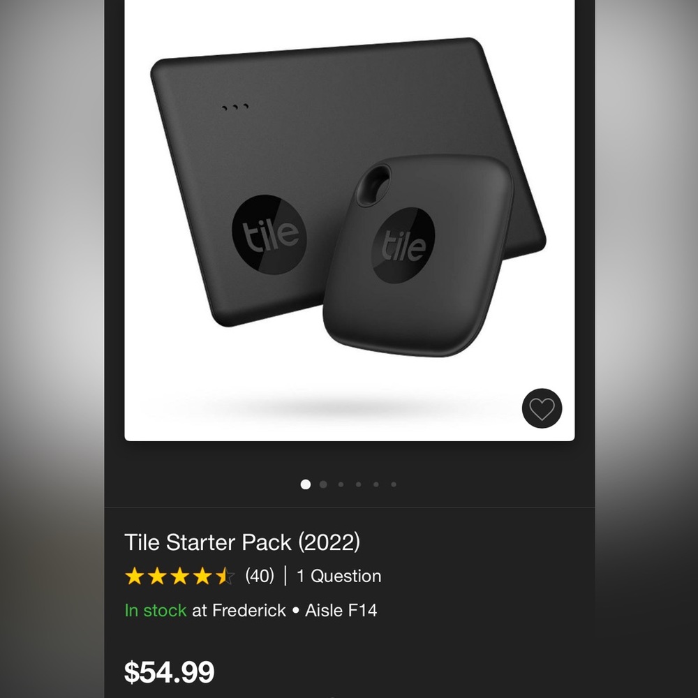 Tile Wireless Tracker For Keys, Wallet, and more *NEW*